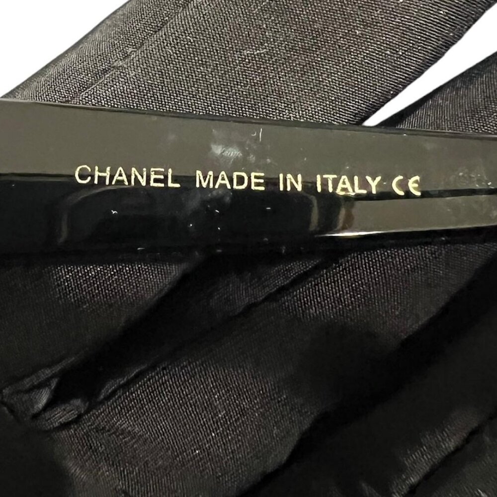 💥AUTHENTIC SUNGLASSES CHANEL 2615 60 17 - 147 BLACK/SILVER - Picture 4 of 12